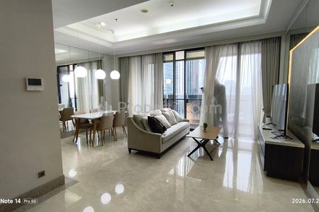 Disewakan Apartemen Distric 8 Tipe 3+1 BR Private Lift dan Furnish - South Jakarta