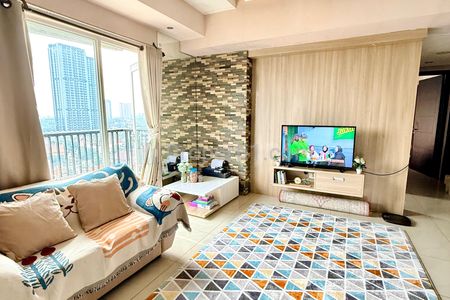 Jual Apartemen Aspen Residence Dekat Mall One Belpark Fatmawati, Jakarta Selatan - 2+1BR Full Furnished