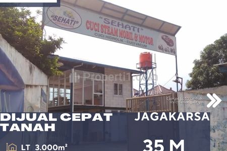 Dijual Tanah Lokasi Strategis Area Premium Perbatasan Jagakarsa Jakarta Selatan dan Kukusan Depok