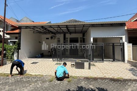 Dijual Rumah Modern Minimalis 1 Lantai di Medokan Asri Rungkut Surabaya Timur
