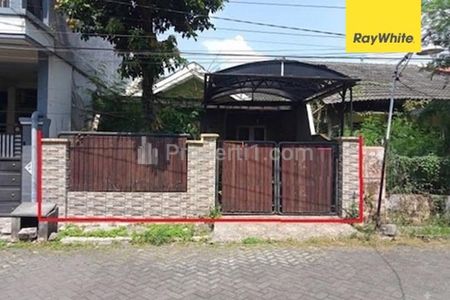 Dijual Rumah Lelang Kebraon Utama Karangpilang Surabaya Selatan LT 169m2 SHM