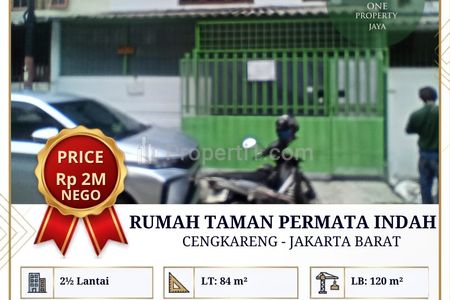 Dijual Rumah Terawat di Taman Permata Indah (TPI) Dekat Telukgong - Jakarta Barat