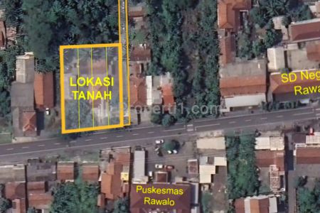 Dijual Tanah Kavling Ekonomis di Rawalo, Banyumas - Seberang Puskesmas Pinggir Jalan Raya