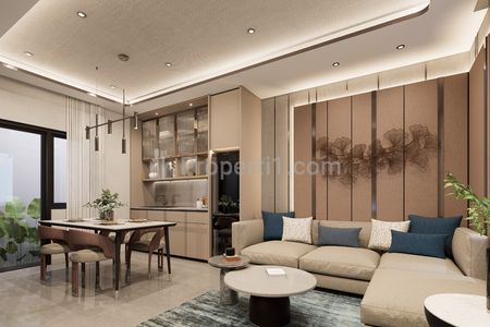 Jual Rumah Cluster Baru 3 BR 3 Lantai di Meruya, Jantung Jakarta Barat - Best Deal