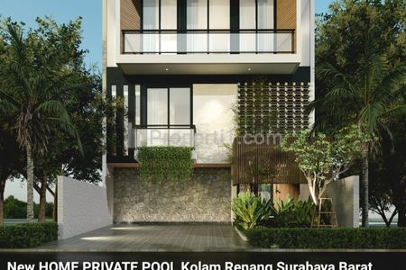 Dijual Rumah Baru + Private Pool 3 Milyaran di Citraland Taman Puspa Raya Surabaya, Dekat Universitas Ciputra, Hokky Buah, RS Ciputra, Pasar Modern