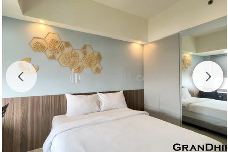 Dijual Apartemen Studio 24m² LRT City Jatibening - Gateway Park Kondisi Full Furnished – Nego