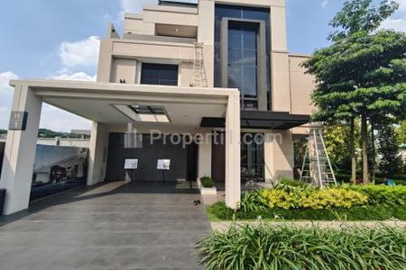Dijual Rumah Sultan Tresor Tangerang Paling Mewah di BSD- 4 Kamar Tidur Full Marmer, Lift