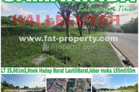 DIJUAL Lahan Komersil di Sungai Pinang Samarinda Luas 25,661 m2 - SUPER MURAH di BAWAH NJOP!