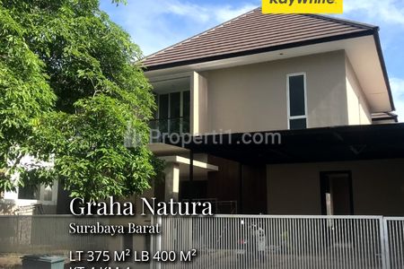 Dijual Rumah Mewah 2 Lantai Graha Natura Sambikerep Surabaya Barat