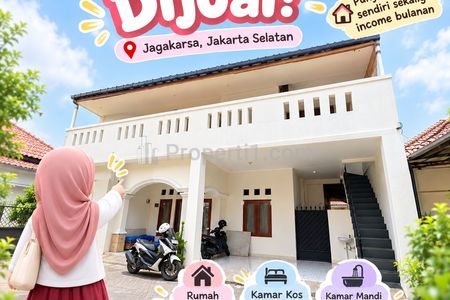 Dijual Rumah dan Kost Aktif di Jagakarsa, Jakarta Selatan