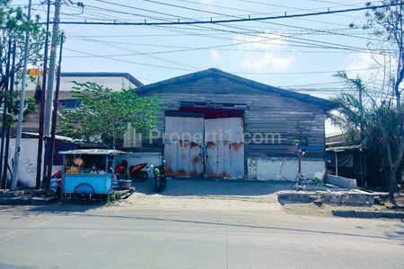 Dijual Gudang Siap Pakai SHM Tambak Osowilangon Asem Rowo Surabaya Barat - Akses Truk