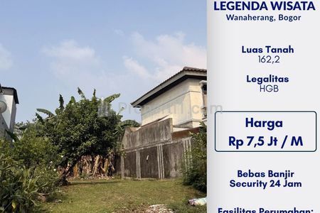 Dijual Kavling Siap Bangun di Legenda Wisata Cibubur