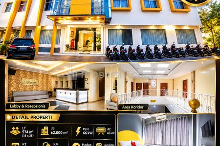 Jual Cepat Gedung Hotel 4 Lantai KS Tubun Jakarta Barat