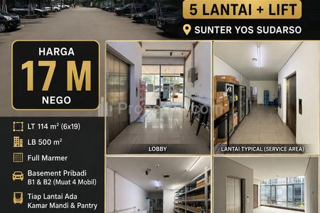 Jual Ruko Altira Business Park 5 Lantai, Yos Sudarso, Tanjung Priok, Jakarta Utara