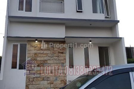 Jual Cepat Rumah Cantik Murah 2 Lantai Siap Huni dengan Luas 7x11 di Bumiaji Kota Batu Malang