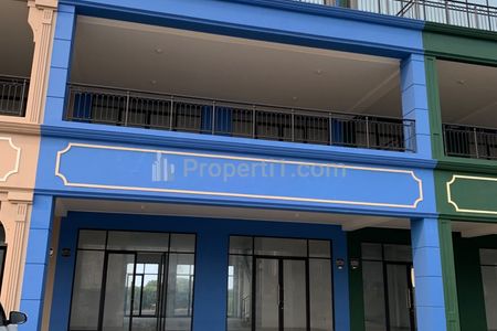 Sewa Rukan Gandeng Marina Bay PIK 2 Ukuran 9x23 Kosongan 3 Lantai + Rooftop View Mangrove