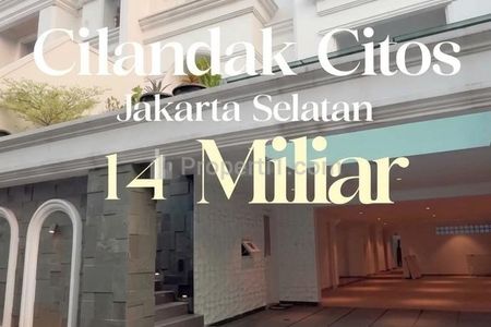 FOR SALE Brand New 4BR House 670m² Private Pool & Lift – Cilandak Barat, South Jakarta