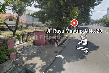 Jual Tanah Komersial Strategis Berikut Rumah Tua di Surabaya Selatan - Jln Raya Mastrip - Karang Pilang, LT 1658m2 - SHM