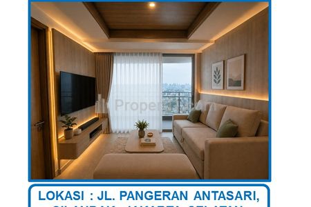 Jual/Sewa Cepat Harga Spesial Apartemen Antasari Place 2 BR full furnished di Jakarta Selatan