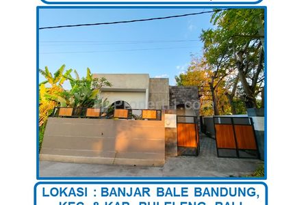Jual Cepat Harga Spesial Villa Baru Lovina Full Furnished di Bali
