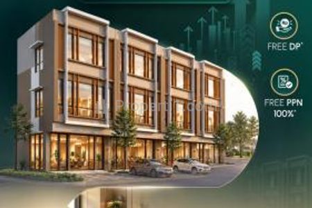 Dijual Ruko Comercio Latinos BSD Tangerang Selatan - 3 Lantai Harga Start 1.6M an FREE PPNDTP