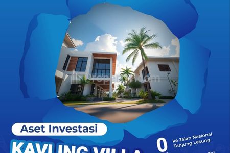 Jual Tanah Kavling Villa di Tepi Pantai Tanjung Lesung