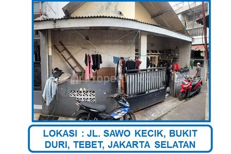 Jual Cepat Rumah Hook Harga Spesial di Jl. Sawo Kecik, Bukit Duri, Tebet, Jakarta Selatan
