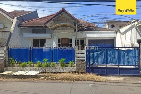 Dijual Rumah Lelang Dharmahusada Indah Utara Surabaya Timur LT 168m2 SHM