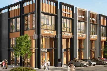 Dijual Ruko Strozzi Commercial Gading Serpong Tangerang 5x16, 7x16, 3 Lantai - Sangat Dekat dengan Mall the HOOD