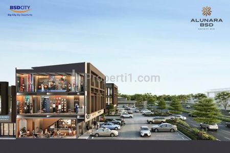 Dijual Ruko Alunara BSD Timur - Lokasi Strategis - Siap Huni Pertengahan 2027