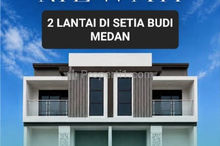 Dijual Rumah Baru 2 Lantai di Daerah Setia Budi Dekat ke Ringroad dan Jamin Ginting Medan