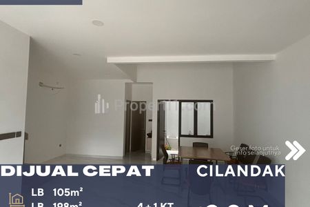Dijual Rumah Townhouse Lokasi Strategis bisa KPR Inc. Surat di Cilandak Jakarta Selatan