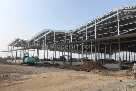 Sewa Gudang Baru, Ada Loading Dock dan Dock Leveler, Hidran Tersedia, Luas Gudang Mulai 2880m2 di Raya Citarik Cikarang Timur Jawa Barat