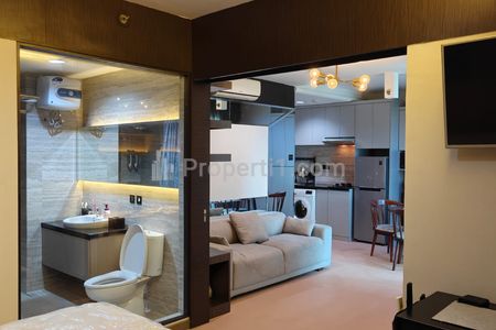 RARE UNIT JUAL Apartemen Woodland Park Residence Area Kalibata Tipe 2 BR Besar - Luas 61 m2 - Furnished