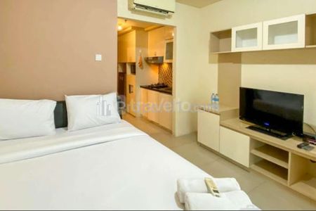 JUAL Apartemen Woodland Park Residence Area Kalibata Tower Trembesi Tipe Studio - Luas 28 m2 - Furnished