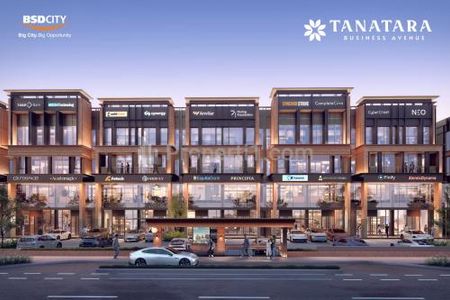 Jual Ruko Tanatara Bussiness BSD Tangerang - Loft 6 x 20.5 m, 4 Lantai Ada Lift - Dekat Mall Eastvara