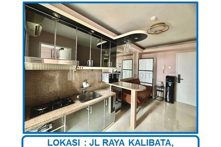 Jual Cepat Apartemen Green Palace Kalibata City 2 BR Full Furnished di Jakarta Selatan