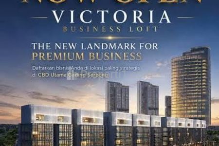 Dijual Oxford Square & Victoria Bussiness Loft - Lokasi Strategis - Jalan Gading Serpong Raya