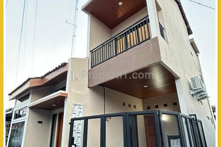 Dijual Rumah 2 Lantai di Perum Sumber Kulon Kalitirto, Berbah, Sleman -  LT 78 LB 75 - 3KT 2KM - SHM 