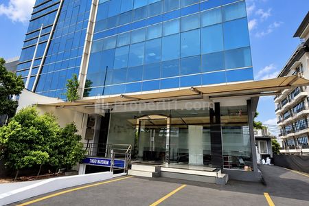 Dijual Gedung Furnished Pinggir Jalan di Mampang Jakarta Selatan