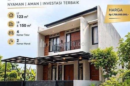 Jual Rumah Mininalis Ujungberung Indah dekat Arcamanik Bandung