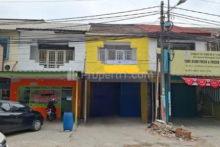Dijual Ruko Permata Harapan Baru Pinggir Jalan Raya Pejuang Jaya Bekasi Siap Pakai 2 Lantai