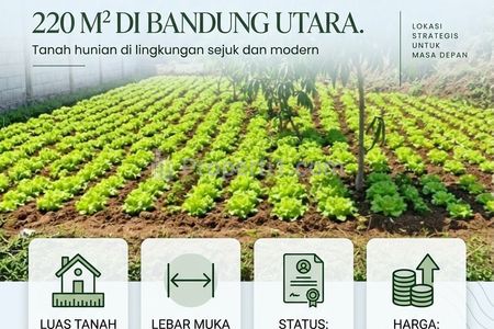 Jual Tanah Siap Bangun di Gegerkalong Permai Dekat Pondok Hijau Bandung