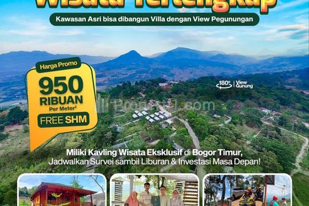 Jual Kavling Eksklusif di Kawasan Wisata Puncak Dua Bogor