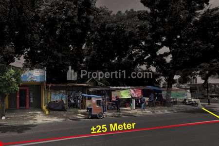 Disewakan Lahan Pinggir Jalan Raya Pejaten Pasar Minggu Jakarta Selatan