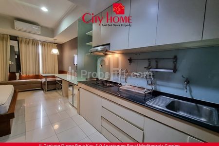 Disewakan Apartemen Studio Furnished di Royal Mediterania Garden Podomoro City