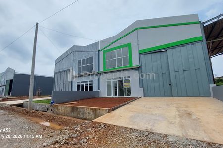 Gudang Dijual Area BSD Kawasan Industri Tangerang Selatan, Sudah Ada Kantor 2 Lantai