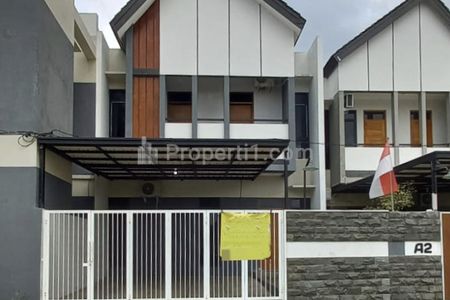 Dijual Rumah Baru Modern Minimalis 2 Lantai View Sawah Hanya 3 Menit dari Mapolda Baru dan Pasar Godean Sleman