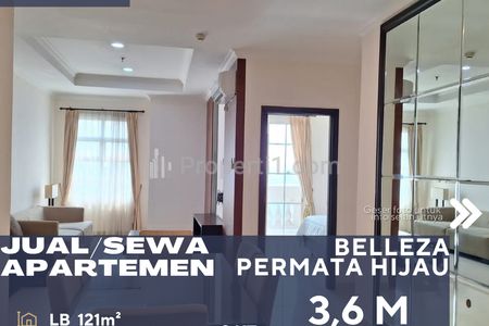 Dijual Disewakan Apartemen Belleza Permata Hijau 2BR Full Furnish Jarang Ada