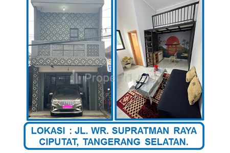 Jual Ruko 2,5 Lantai Semi Furnished di Ciputat, Tangerang Selatan